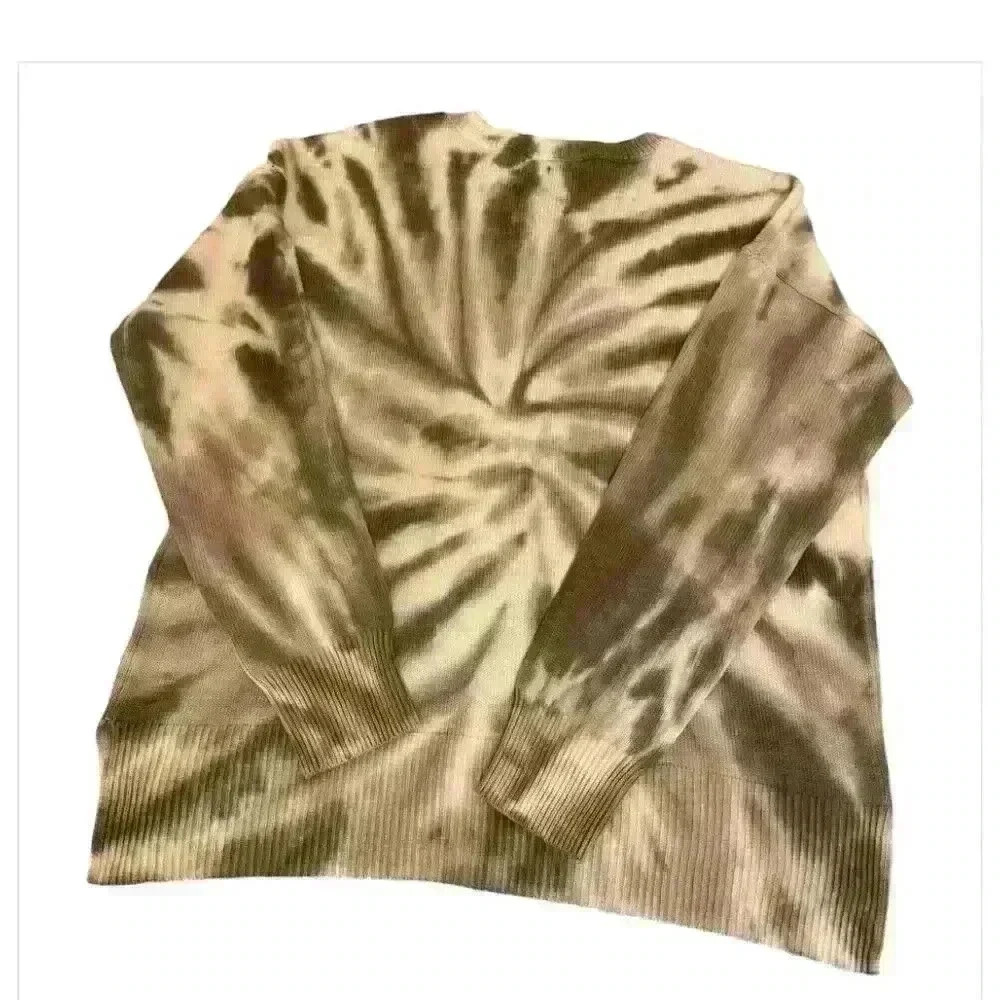 Design History Women's L Tie Dye Geometric Pullover Sweater - Picture 2 of 4